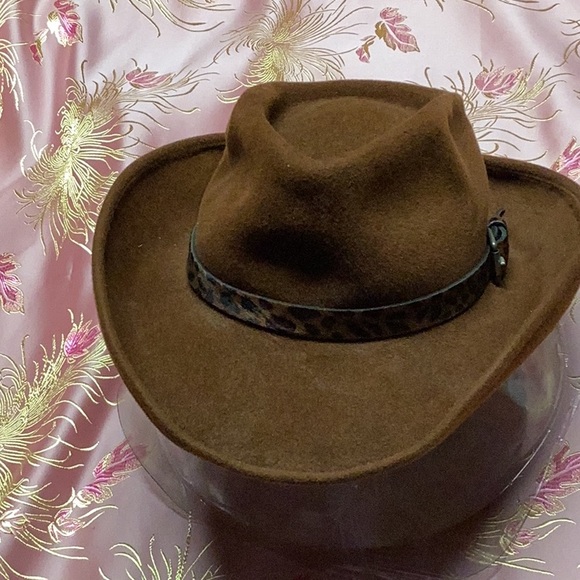 Womens vintage cowboy hat - Picture 2 of 7